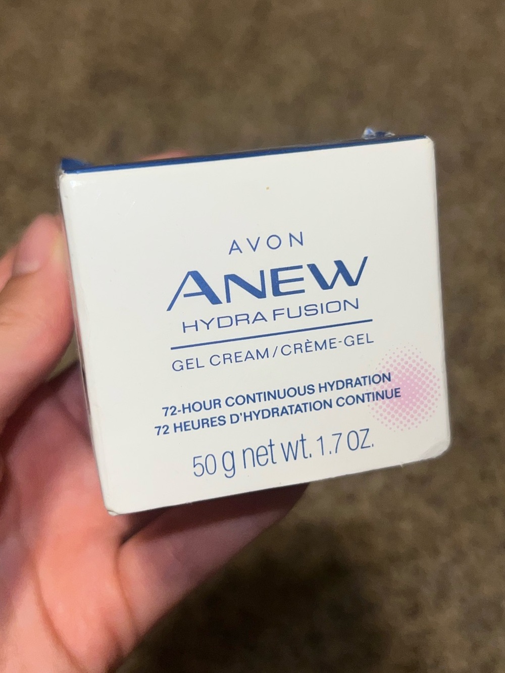 Avon Anew Hydra Fusion Gel Cream 72-Hour Hydration 1.7oz New